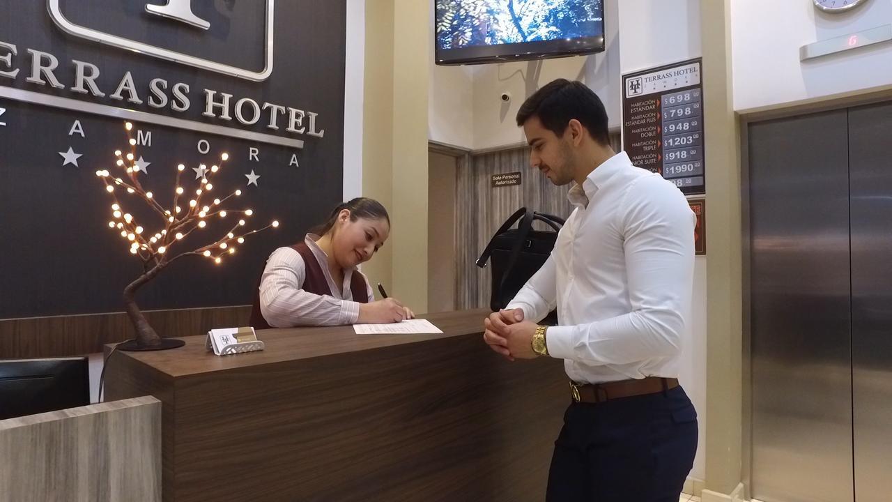 Terrass Hotel Zamora Zamora de Hidalgo Luaran gambar